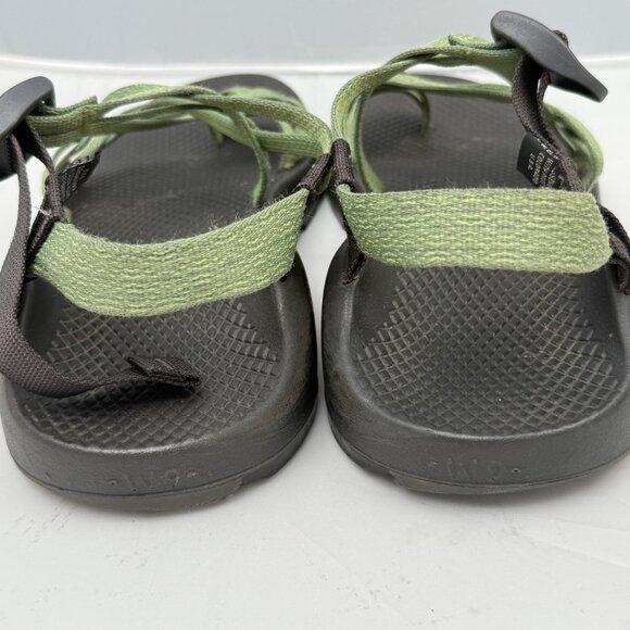 Chaco Sandals Womens 9 Green Adjustable Straps Durable Sole Outdoor Adventure - Picture 7 of 12
